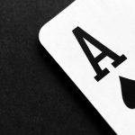 Detailed view of an Ace of Spades card symbolizing luck and strategy.